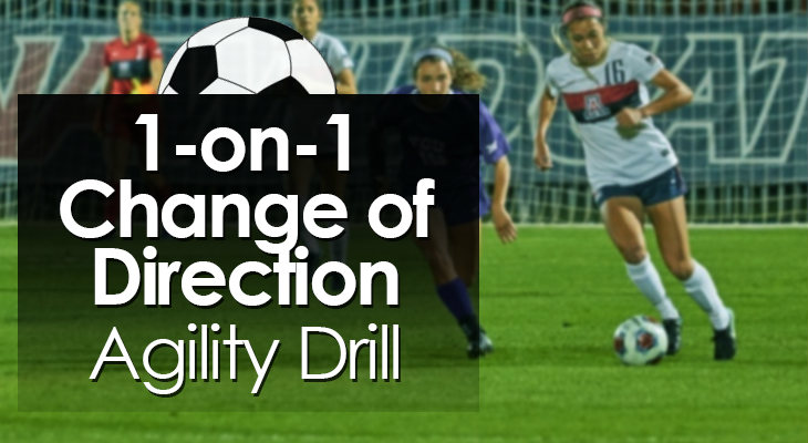 1-on-1 Change of Direction Agility Drill feature image