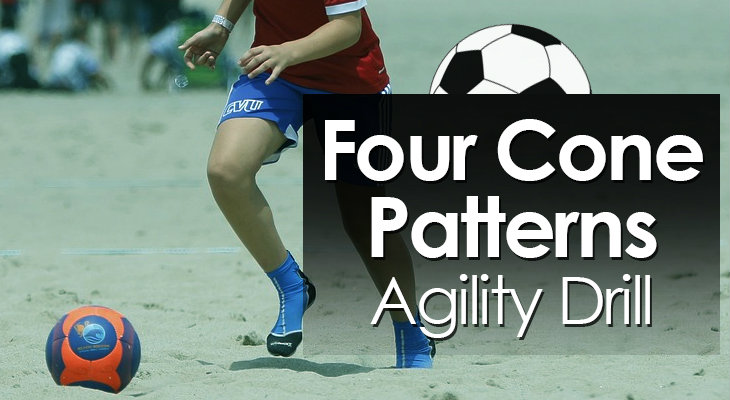 Four Cone Patterns Agility Drill feature image