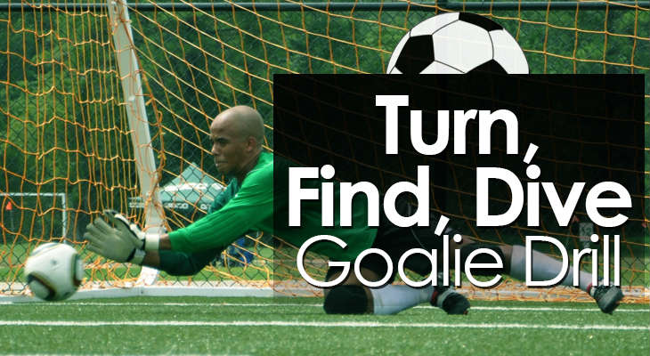 Turn Find Dive Goalie Drill feature image