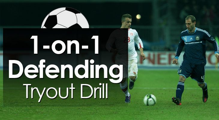 1-on-1 Defending Tryout Drill feature image