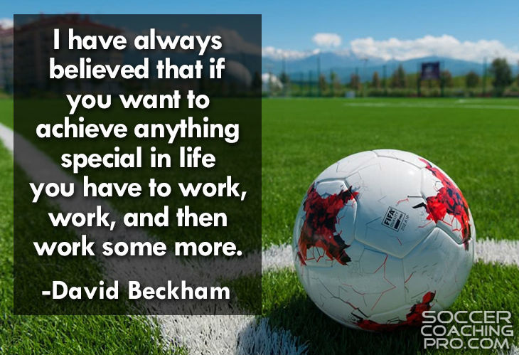 David Beckham Inspirational Soccer Quotes