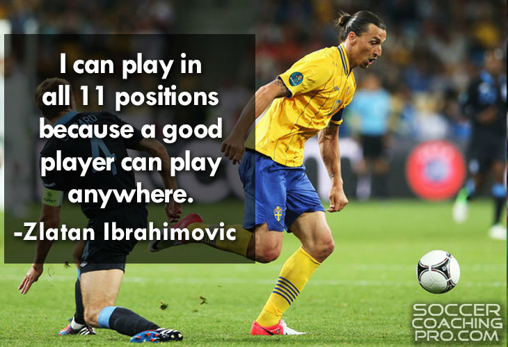 Zlatan Ibrahimovic Inspirational Soccer Quotes
