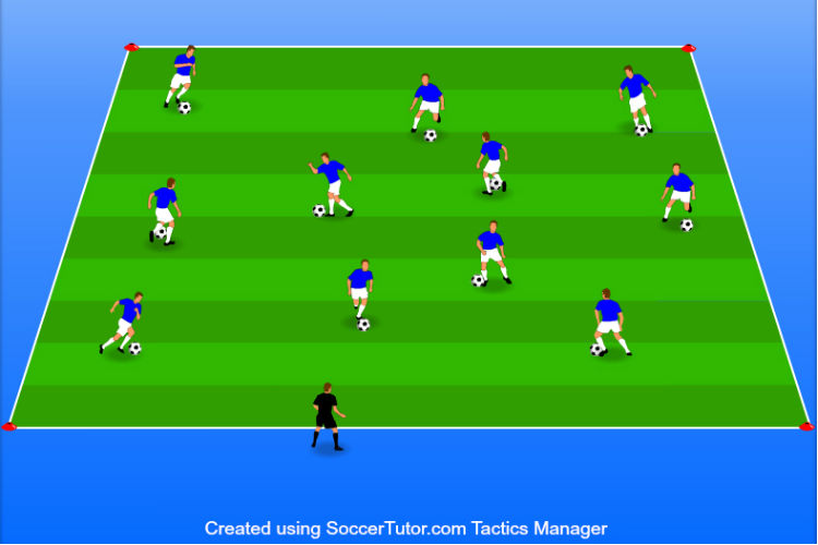 Dribbling Commands - Warm Up Drill