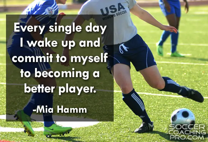 Mia Hamm Soccer Quotes