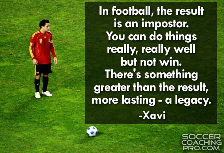 Xavi Soccer Quotes