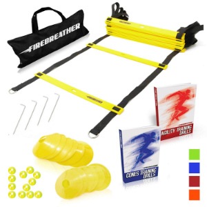 Training Agility Ladder and Cones Training Agility Ladder and Cones