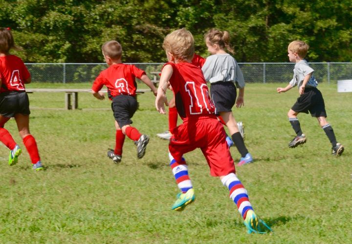 youth soccer game youth soccer game