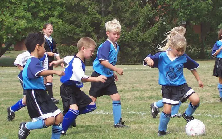 youth soccer training