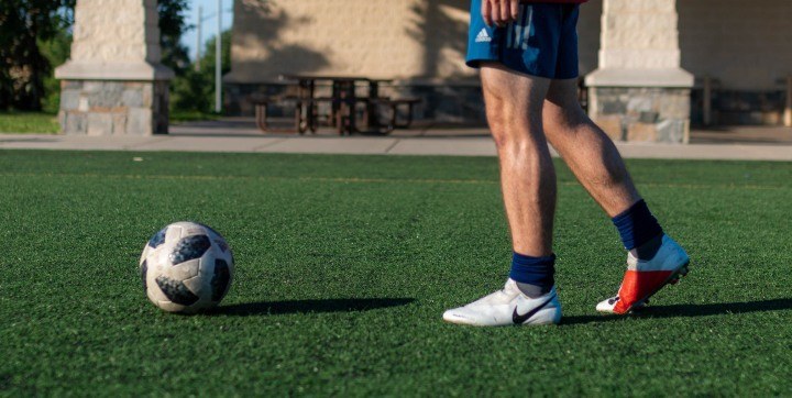 player at soccer practice player at soccer practice