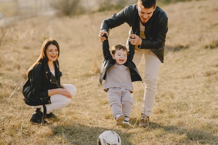 soccer-for-3-year-old-toddler parents-play-soccer-with-3-year-old-toddler