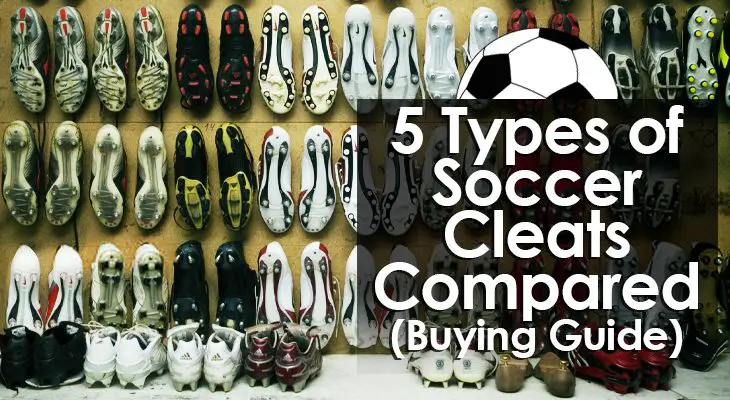 Types of soccer cleats